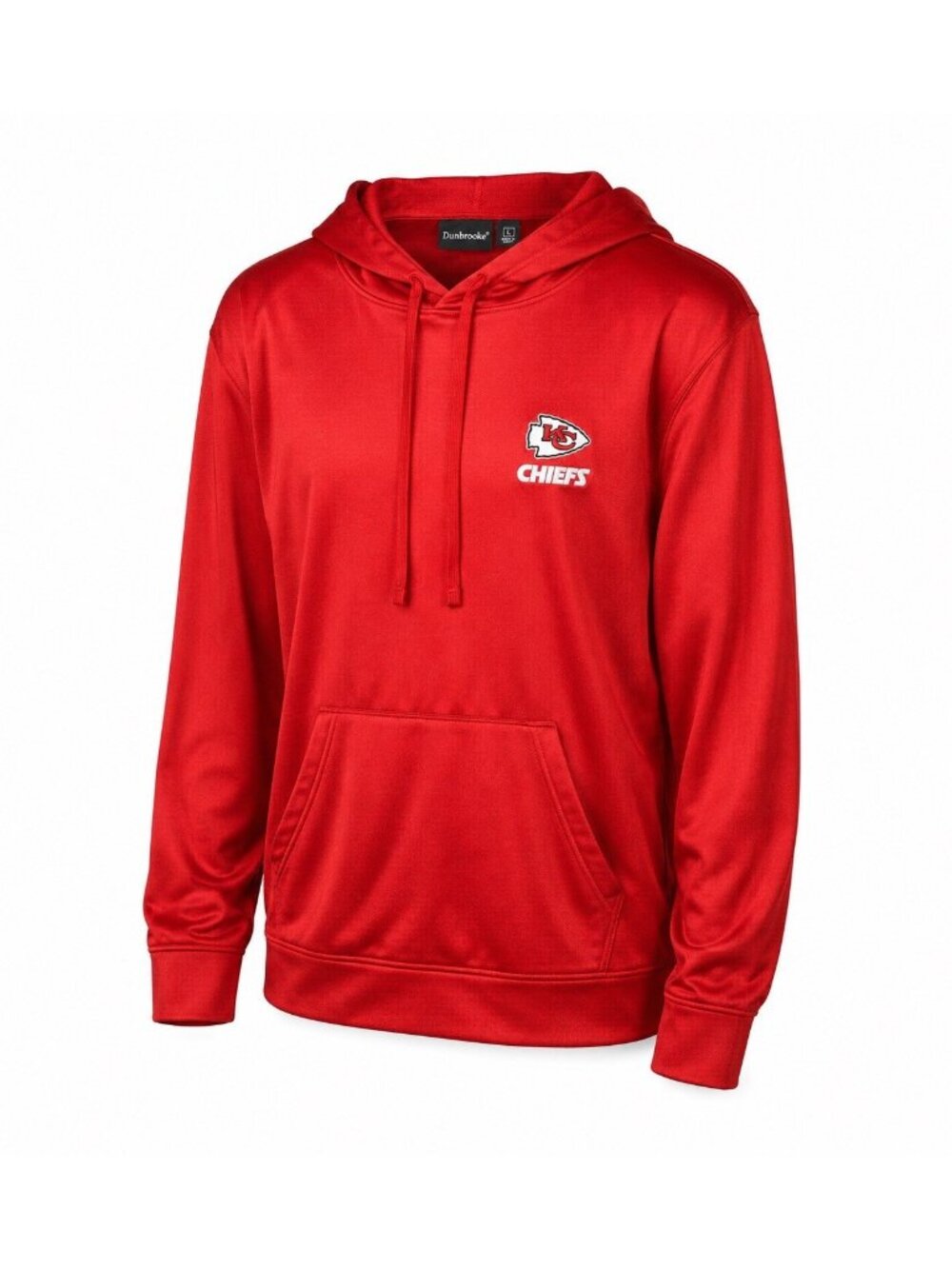 Dunbrooke Kansas City Chiefs Hoodie Mens Large Red NFL Pullover Lightweight